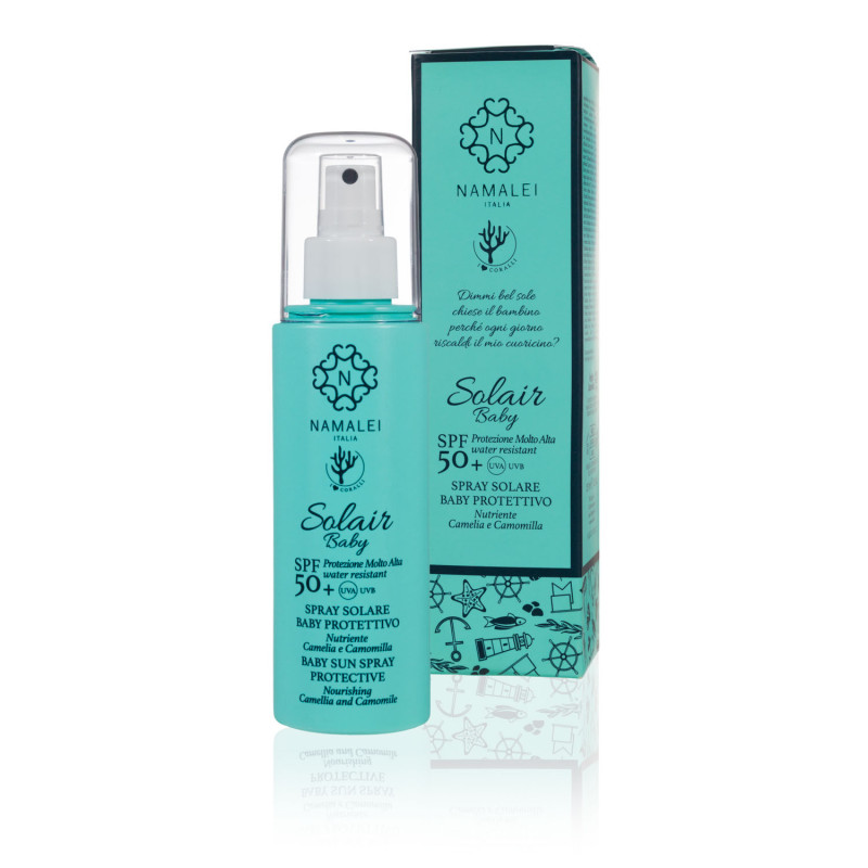 Protective Nourishing Baby Sun Spray - Camellia and Camomile SPF 50+