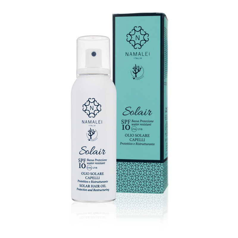 Protective and Restructuring Solar Hair Oil SPF 10