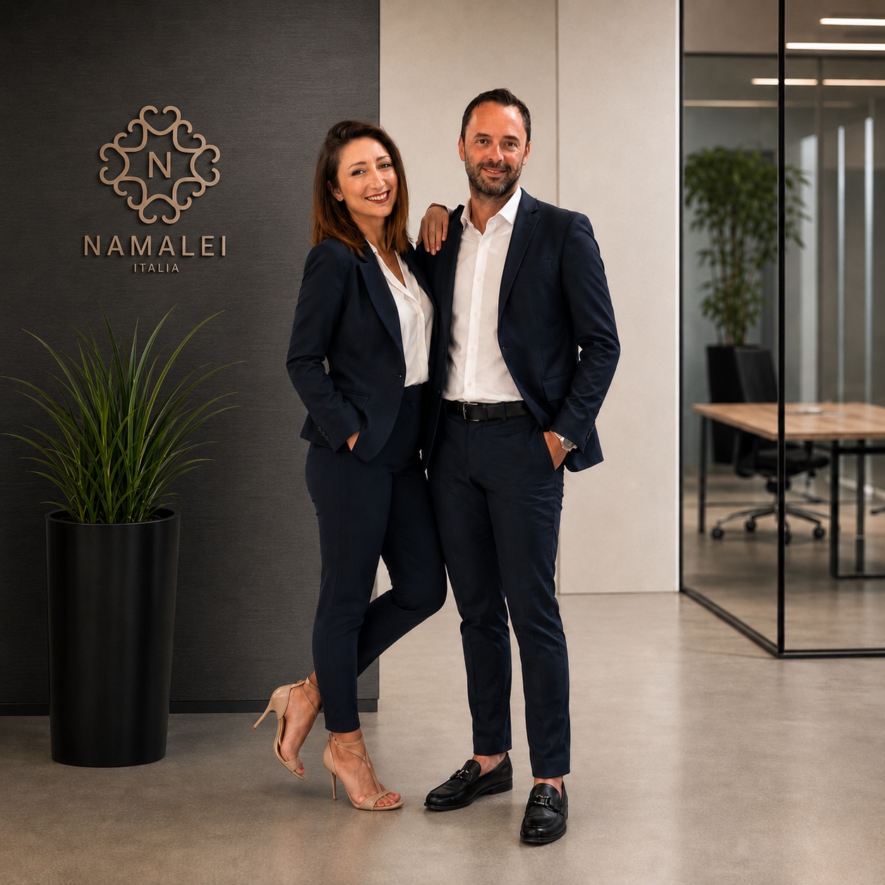 Loredana Minutiello e Paolo Morale, fondatori di Namalei